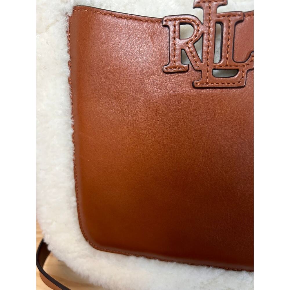 Lauren Ralph Lauren Shearling Medium Cameron Crossbody - Picture 6 of 6